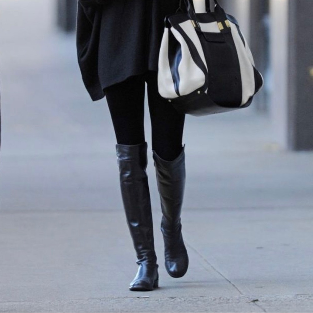 Stuart Weitzman over the knee leather boots